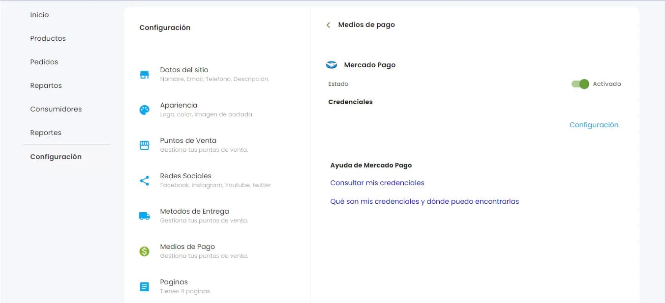 How to set up Mercado Pago