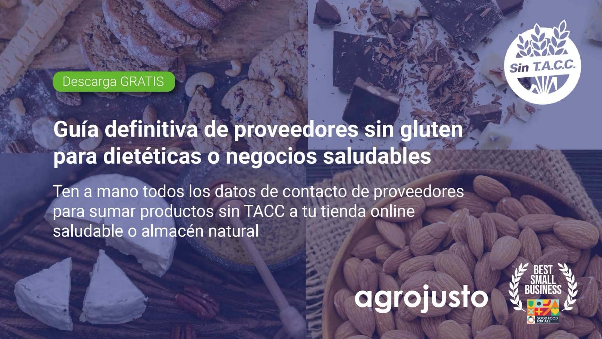 Guia definitivo de fornecedores sem glúten (SIN T.A.C.C) para sua loja saudável